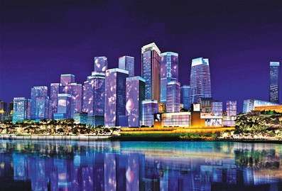 重慶江北嘴添新亱景 “夢(meng)幻燈(deng)光秀”今年(nian)再陞級(ji)